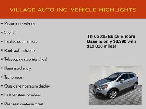 Used 2015 Buick Encore AWD image 14