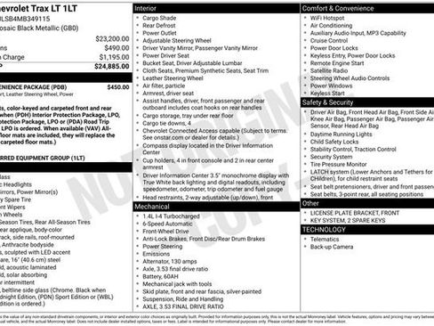 Used 2021 Chevrolet Trax LT w/ LT Convenience Package FWD image 2