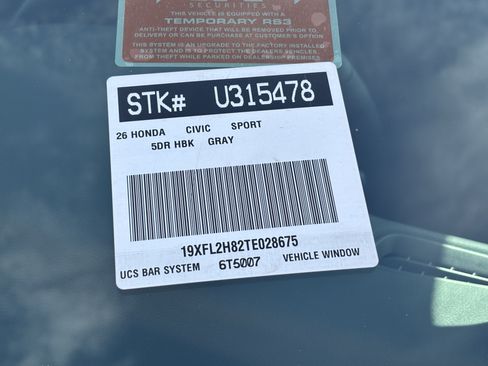 Used 2026 Honda Civic Sport image 30