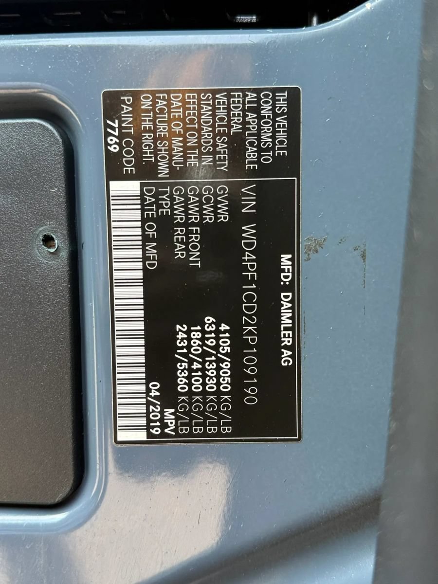 Used 2019 Mercedes-Benz Sprinter 170 image 20
