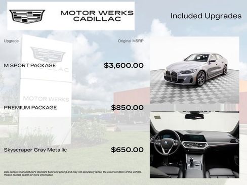 Used 2023 BMW 430i Gran Coupe xDrive w/ M Sport Package image 4