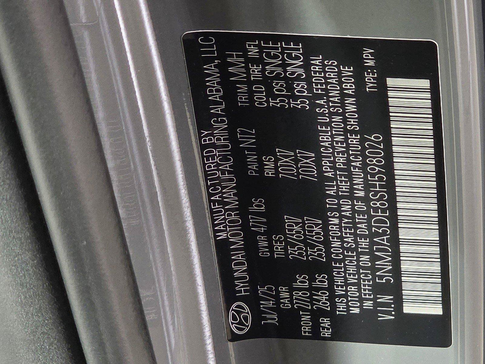 Certified 2025 Hyundai Tucson SE FWD image 35