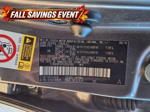 Used 2014 Toyota Highlander XLE FWD image 14