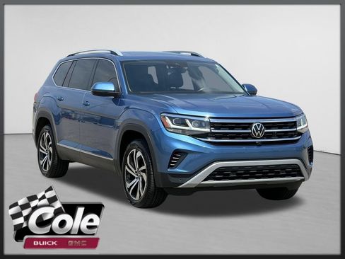 Used 2021 Volkswagen Atlas SEL Premium AWD/4WD image 1