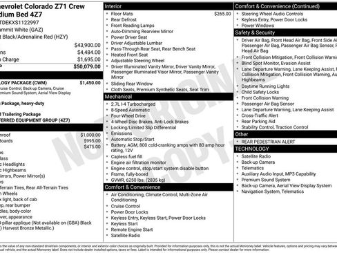 Certified 2025 Chevrolet Colorado Z71 w/ Technology Package AWD/4WD image 22