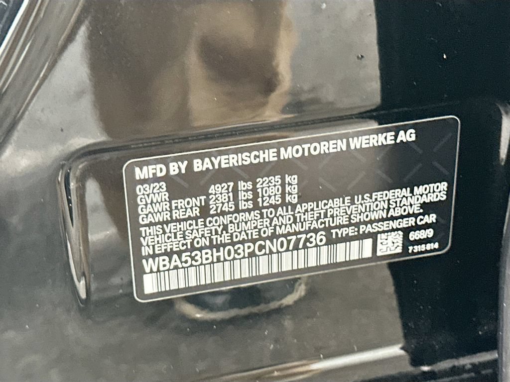 Used 2023 BMW 530i w/ Convenience Package RWD image 34