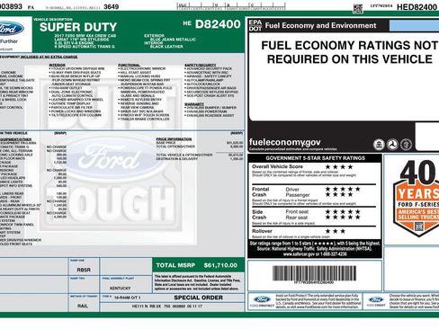 Used 2017 Ford F250 Lariat w/ Lariat Ultimate Package image 16