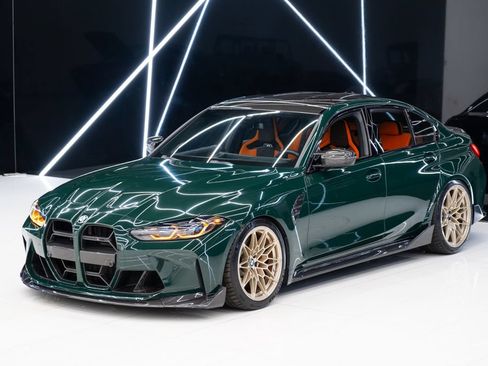 Used 2024 BMW M3 w/ M Carbon Exterior Package RWD image 4