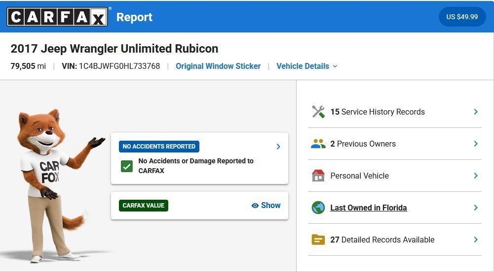 Used 2017 Jeep Wrangler Unlimited Rubicon w/ Connectivity Group AWD/4WD image 20