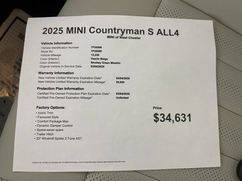 Used 2025 MINI Cooper Countryman S image 19