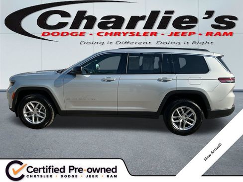 Certified 2025 Jeep Grand Cherokee L Laredo w/ Luxury Tech Group I AWD/4WD image 1