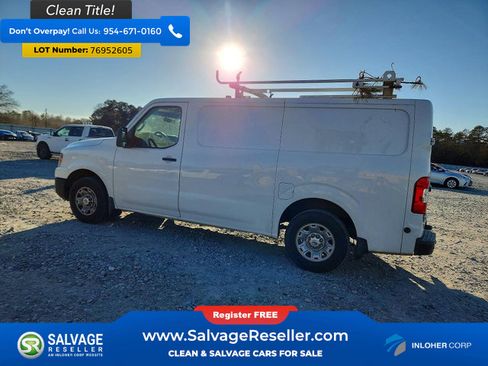 Used 2015 Nissan NV 2500 SV w/ Side & Curtain Airbag Package image 3
