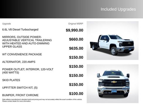 New 2026 Chevrolet Silverado 3500 W/T w/ WT Convenience Package AWD/4WD image 3