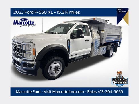Certified 2023 Ford F550 4x4 Regular Cab Super Duty image 1