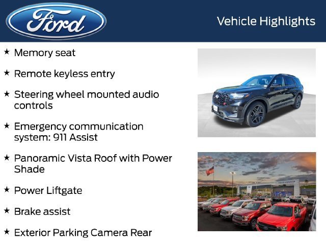 New 2027 Ford Explorer ST w/ Sun And Sound Package AWD/4WD image 8