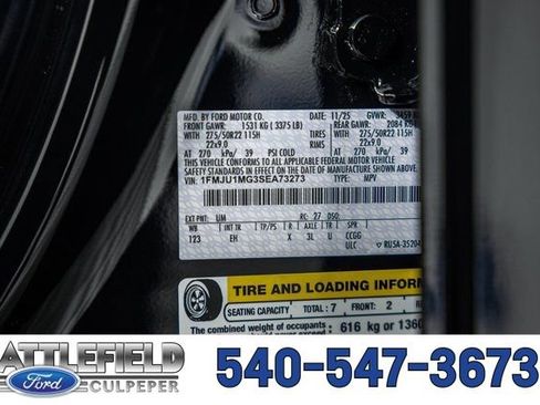 New 2025 Ford Expedition Platinum w/ Stealth Performance Package image 54