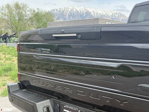 Used 2017 Ford F350 Platinum w/ Platinum Ultimate Package AWD/4WD image 14
