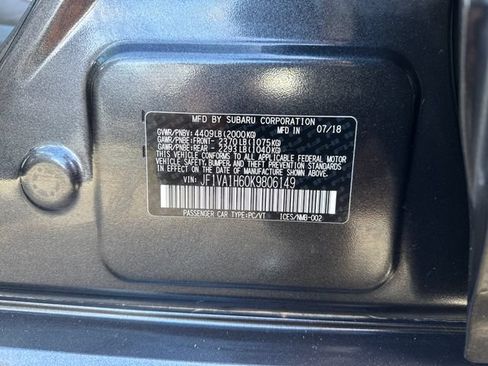 Used 2019 Subaru WRX Limited AWD/4WD image 16