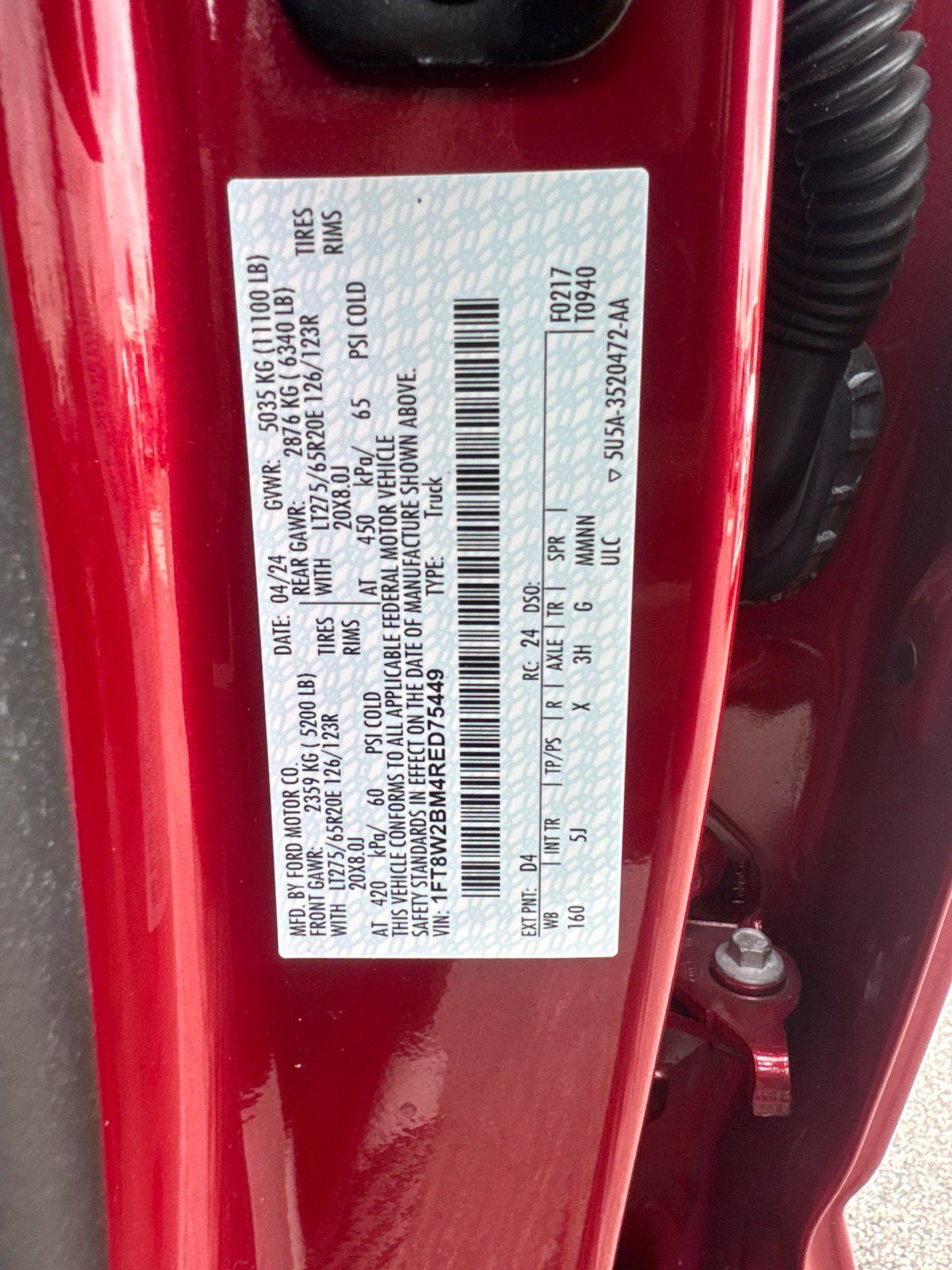 Used 2024 Ford F250 Lariat w/ Sport Appearance Package AWD/4WD image 17