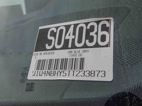 New 2026 Mercedes-Benz Sprinter 2500 image 27