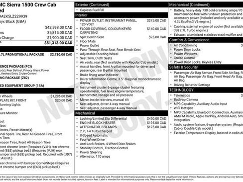Used 2020 GMC Sierra 1500 4x4 Crew Cab image 5