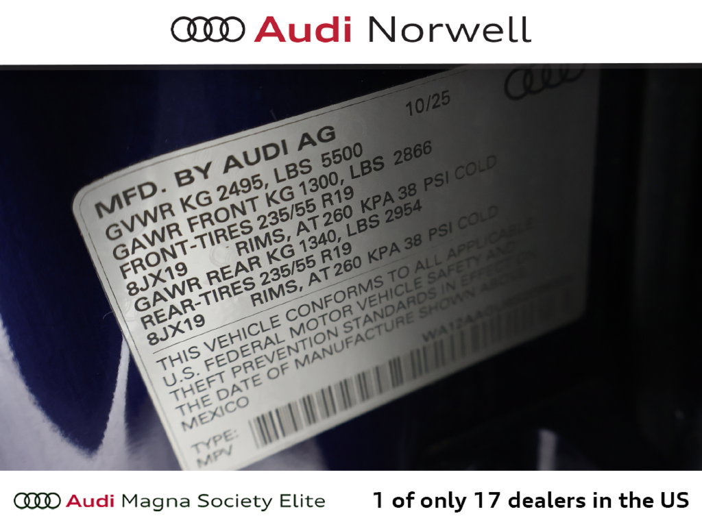 Used 2025 Audi Q5 Premium Plus w/ Premium Plus AWD/4WD image 3