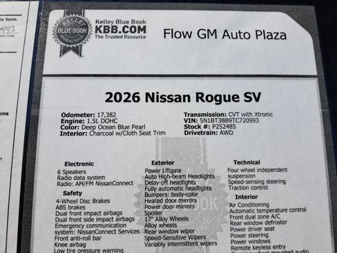 Used 2026 Nissan Rogue SV AWD/4WD image 39