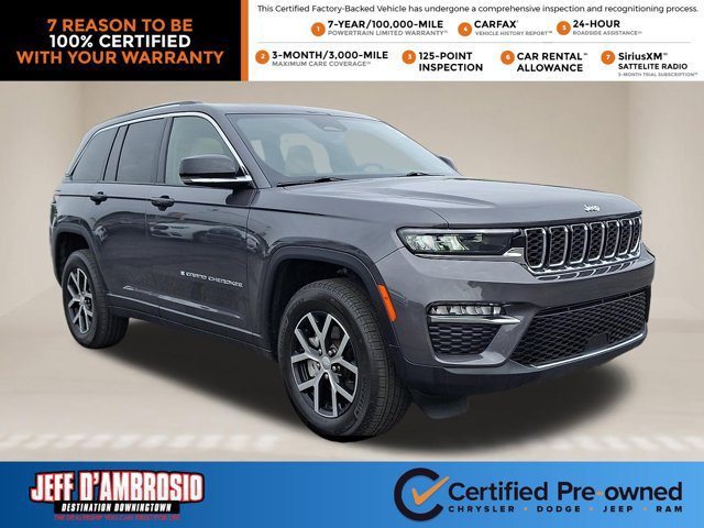 Certified 2024 Jeep Grand Cherokee Limited AWD/4WD image 1