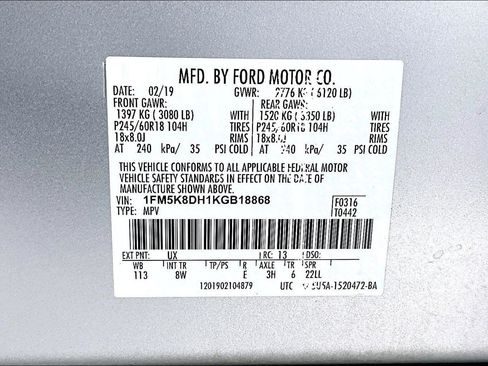 Used 2019 Ford Explorer XLT image 15