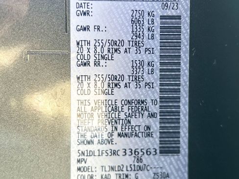 Certified 2024 INFINITI QX60 Luxe image 27