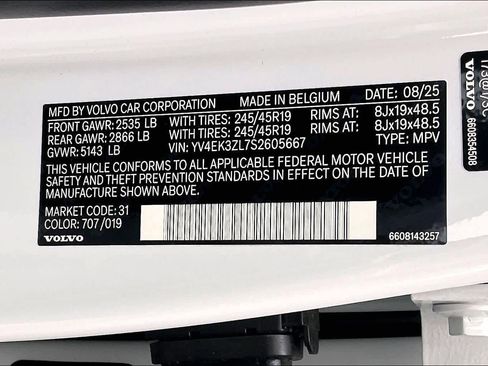 New 2025 Volvo EX30 Ultra w/ Protection Package Premier image 36