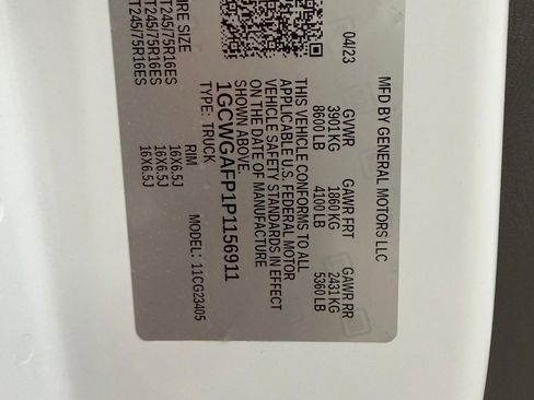 Used 2023 Chevrolet Express 2500 Work Van w/ Driver Convenience Package image 30