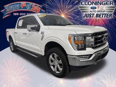 Used 2021 Ford F150 Lariat AWD/4WD image 1