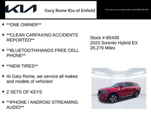 Certified 2023 Kia Sorento EX AWD/4WD image 8