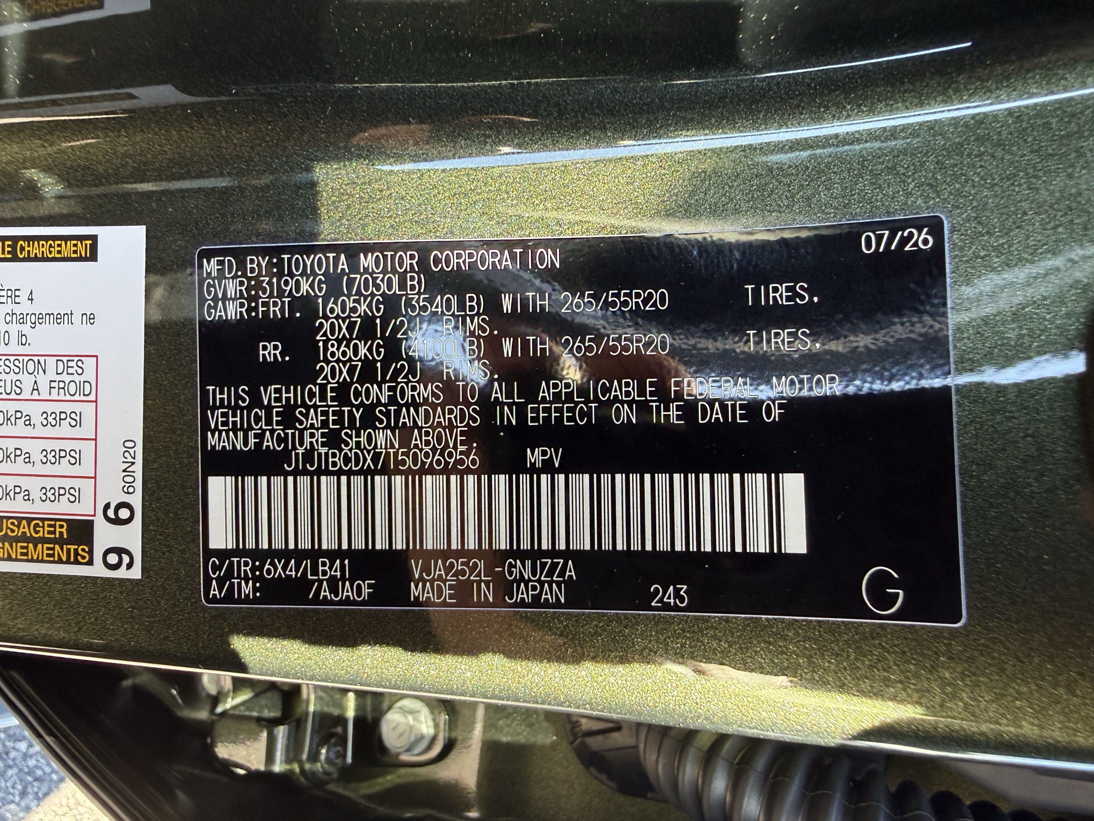 Used 2026 Lexus GX 550 w/ Accessory Package (2T) AWD/4WD image 40