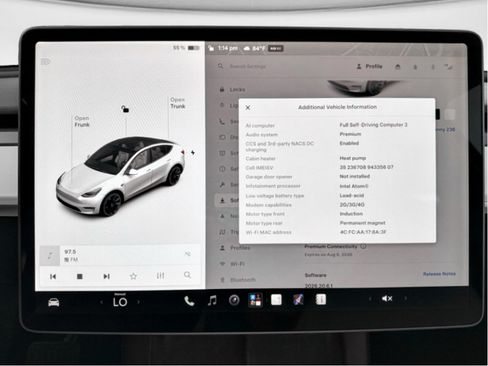 Used 2021 Tesla Model Y Long Range AWD/4WD image 12