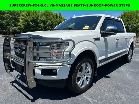 Used 2020 Ford F150 Platinum w/ Equipment Group 701A Luxury AWD/4WD image 1