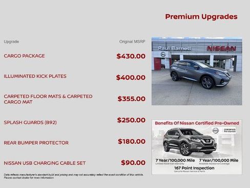 Certified 2024 Nissan Murano Platinum w/ Cargo Package image 9