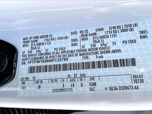 Used 2022 Ford F150 XL w/ STX Appearance Package AWD/4WD image 34