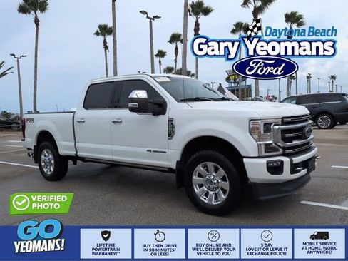 Used 2021 Ford F250 Platinum w/ FX4 Off-Road Package AWD/4WD image 1