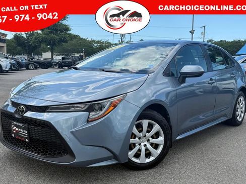Used 2021 Toyota Corolla LE w/ Carpet Mat Package (TMS) FWD image 1