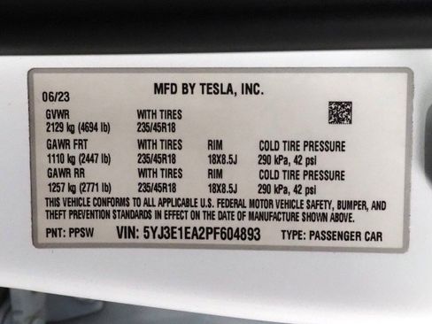 Used 2023 Tesla Model 3 RWD image 64