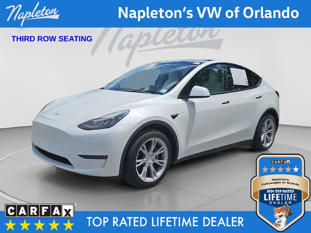 Used 2021 Tesla Model Y Long Range AWD/4WD image 1