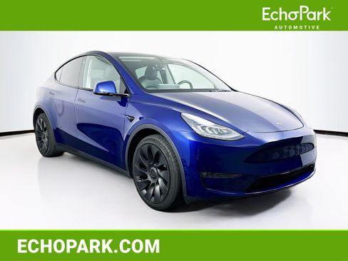 Used 2021 Tesla Model Y Long Range AWD/4WD image 1