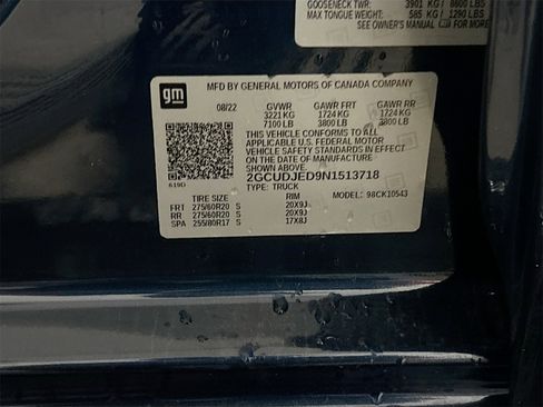 Used 2022 Chevrolet Silverado 1500 High Country w/ Z71 Off-Road Package image 33