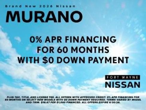 New 2026 Nissan Murano Platinum w/ Cargo Package AWD/4WD image 4