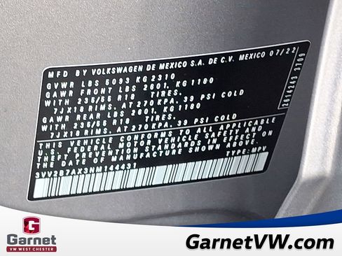 Certified 2022 Volkswagen Tiguan SE image 27