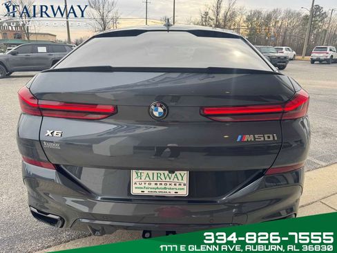 Used 2022 BMW X6 M50i w/ Executive Package image 7