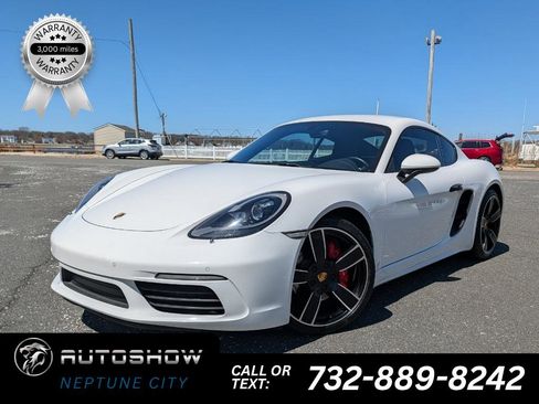 Used 2018 Porsche 718 Cayman S w/ Sport Chrono Package RWD image 1