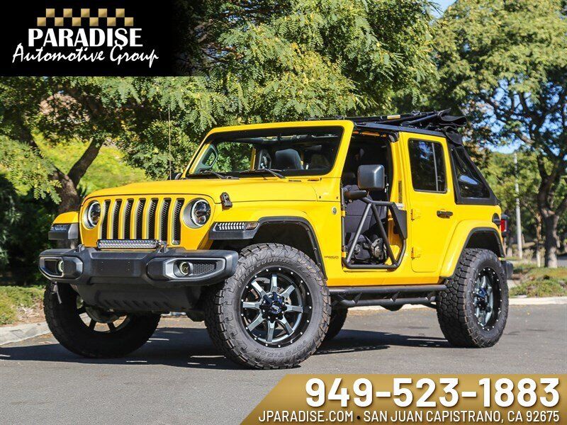 Used 2019 Jeep Wrangler Unlimited Sahara AWD/4WD image 1